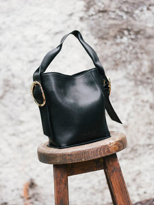 BOLSO BUCKET NEGRO