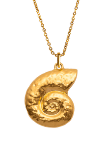 COLLAR CARACOLA ORO