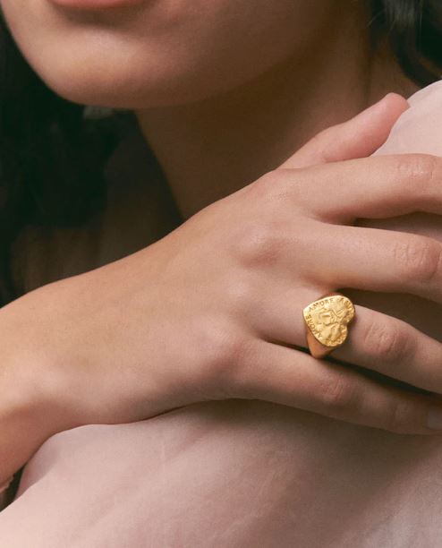 ANILLO CUPIDO ORO
