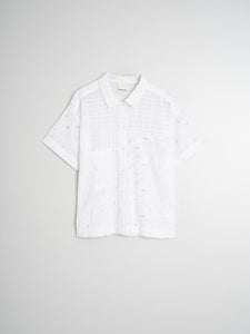 CAMISA COMBINADA BORDADOS