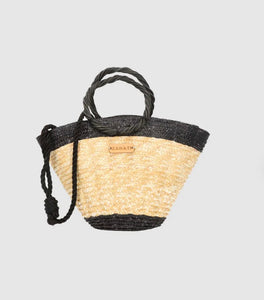 BOLSO SHELLY BICOLOR NEGRO