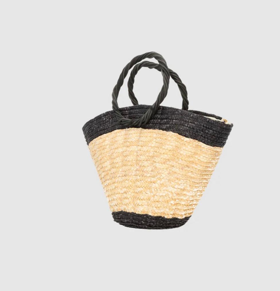 BOLSO SHELLY BICOLOR NEGRO