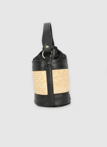 BOLSO JUANITA PIEL NEGRO
