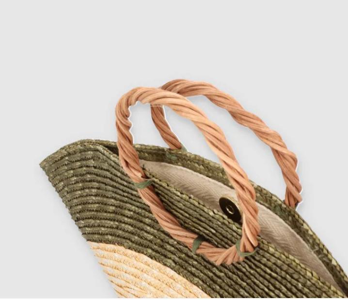 BOLSO HATBAG MINI BICOLOR