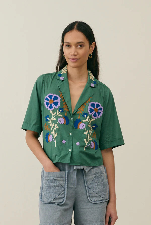 CAMISA EMILE TUSCAN GREEN