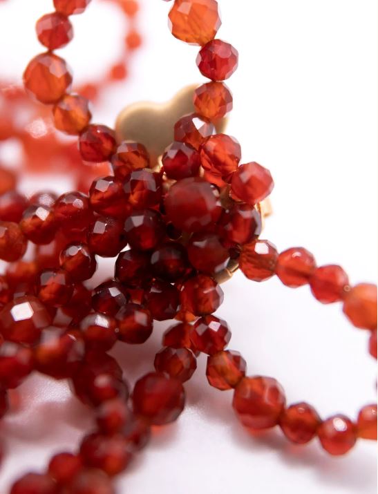 PENDIENTES ISIS GARNET