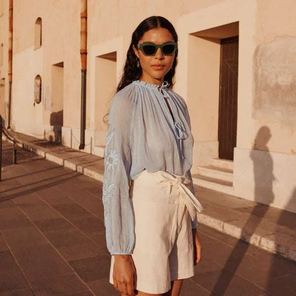 BLUSA NICOLIANA BLUE