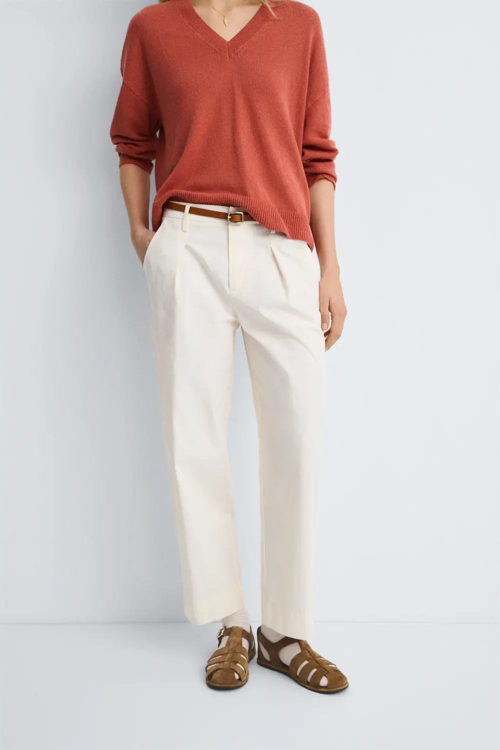 PANTALÓN GIORGIO CREMA