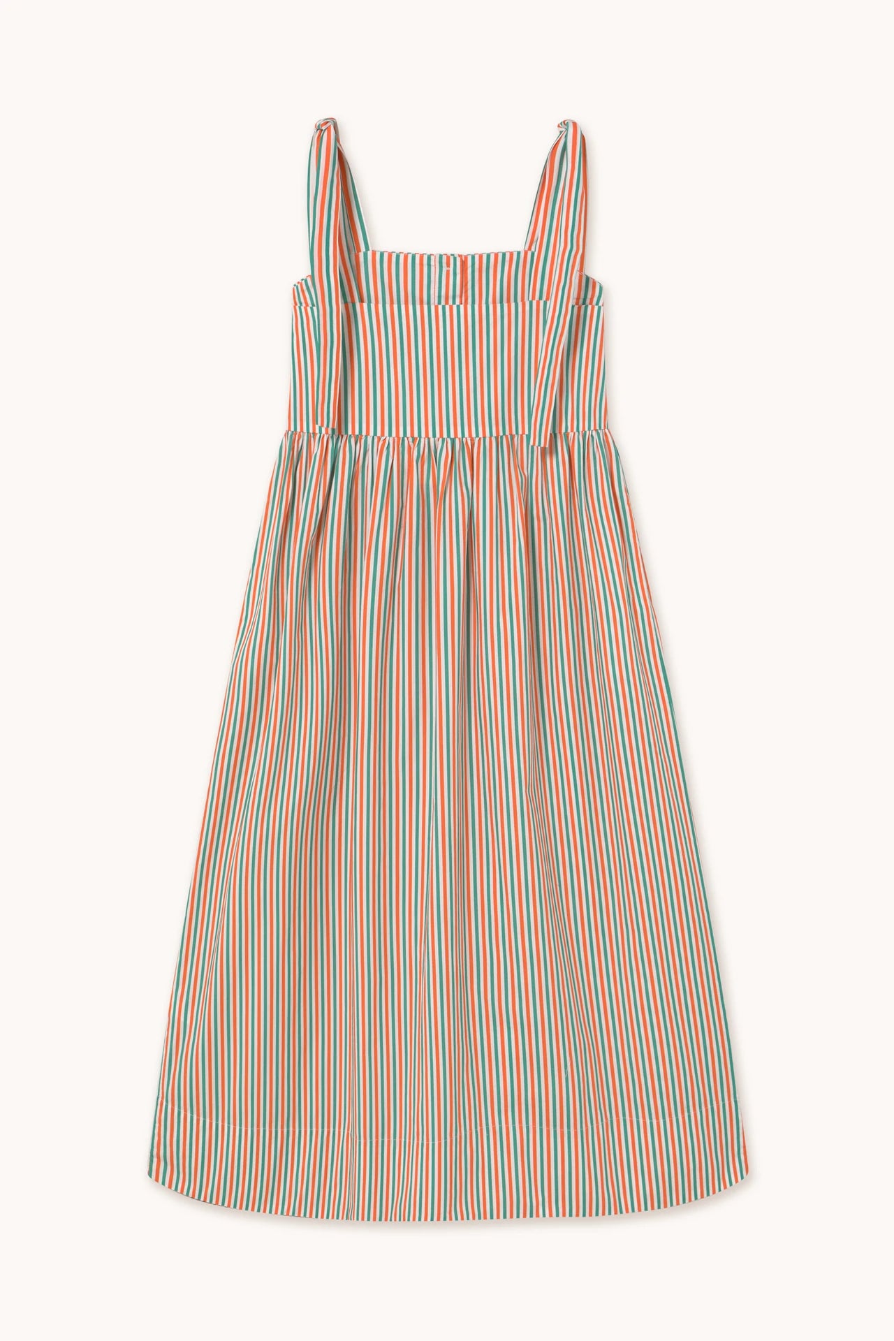 VESTIDO DE TIRANTES A RAYAS