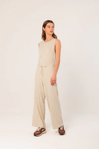 PANTALÓN AMPLIO SEAWOOL BEIGE