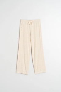 PANTALÓN AMPLIO SEAWOOL BEIGE