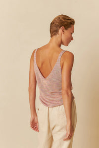 CAMISETA PUNTO MELANGE
