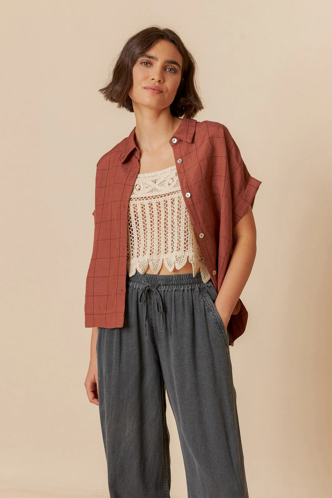 CAMISA CUADRO VENTANA